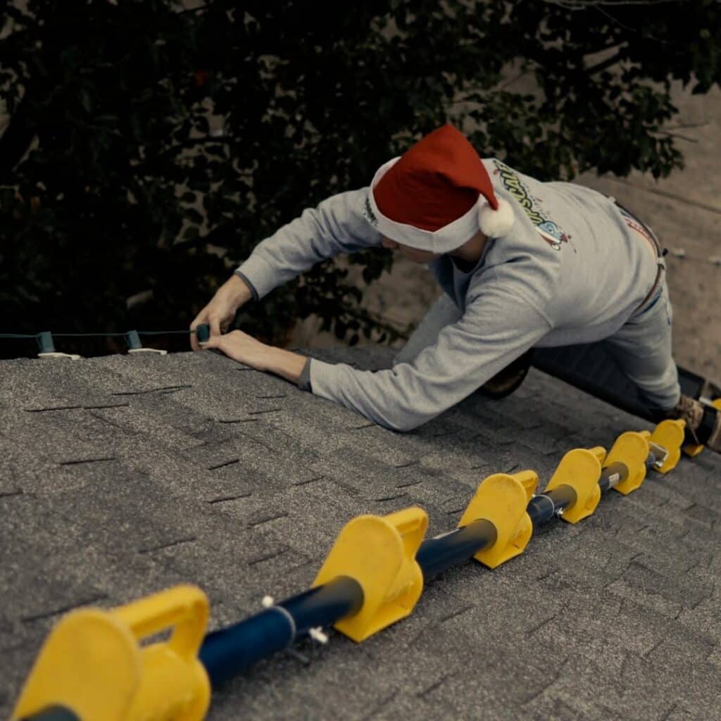 Christmas Light Installation